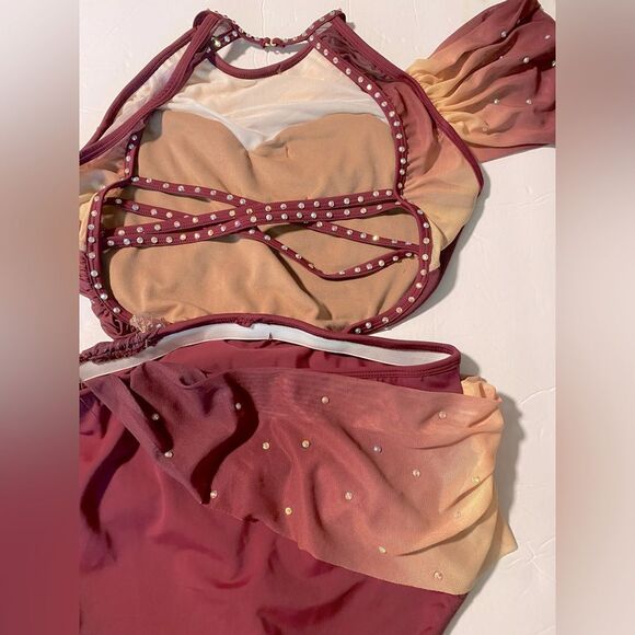 Revolution 10th House Dance Costume ombre sunset SANDS OF TIME TH24182 MA adult - Picture 4 of 12